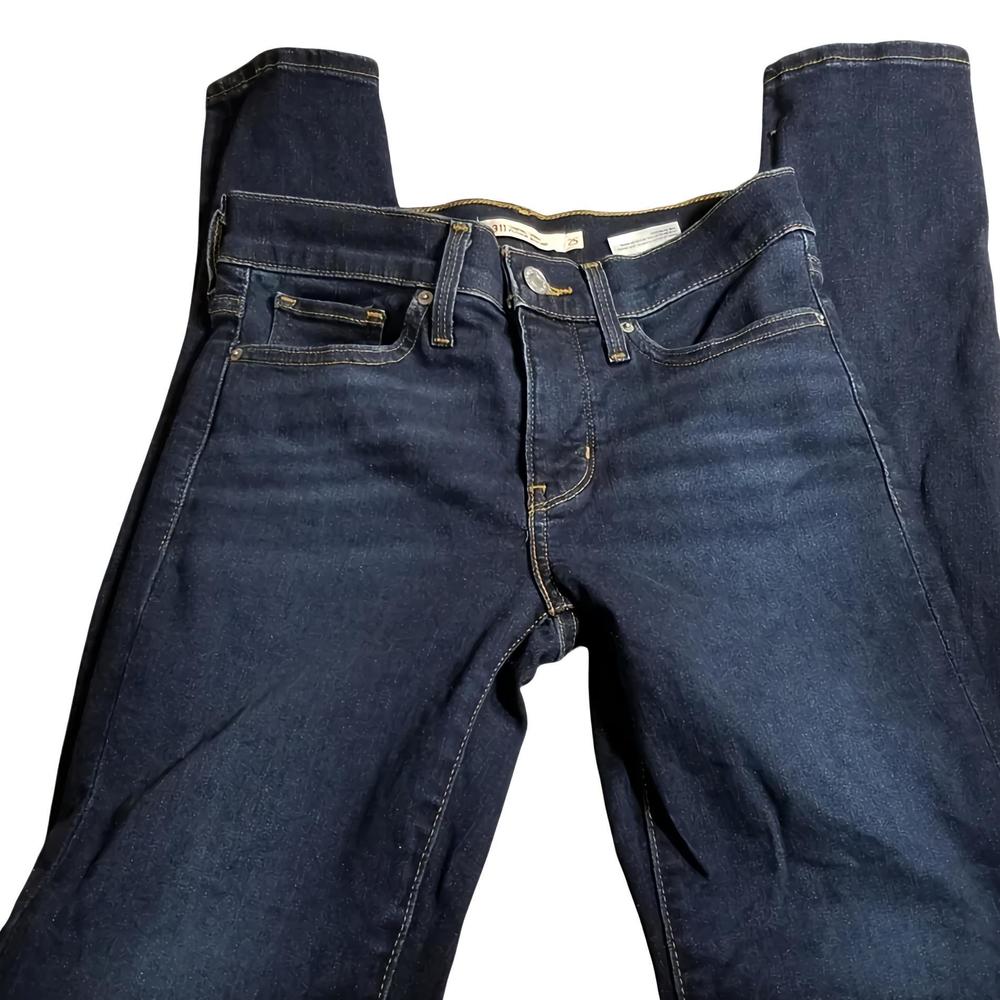 Levi Strauss & Co 311 dark wash Shaping skinny jeans Size 25